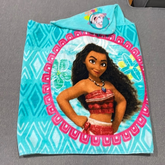 Disney Other - Disney Moana Hooded Towel